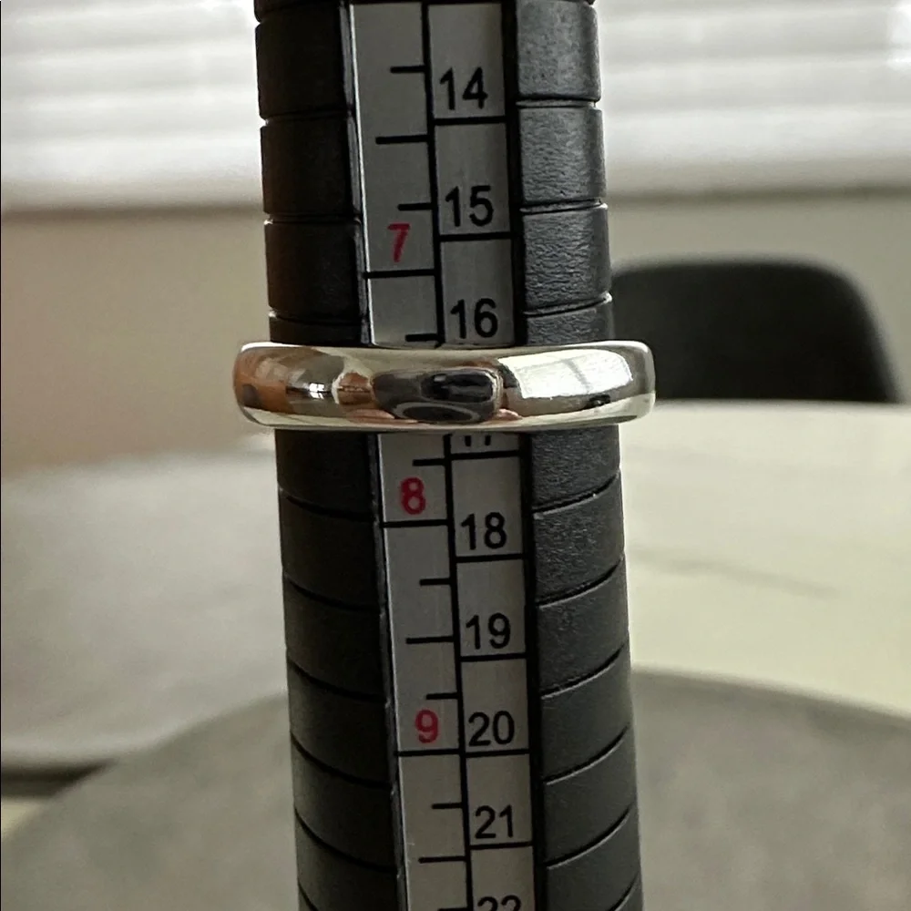 Set/4 Silver Stack Rings - Picture 3 of 6